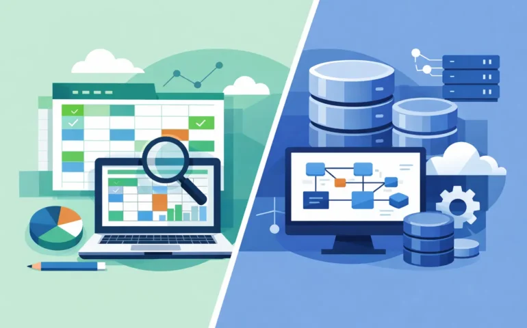 Spreadsheets Versus Databases for Your Business